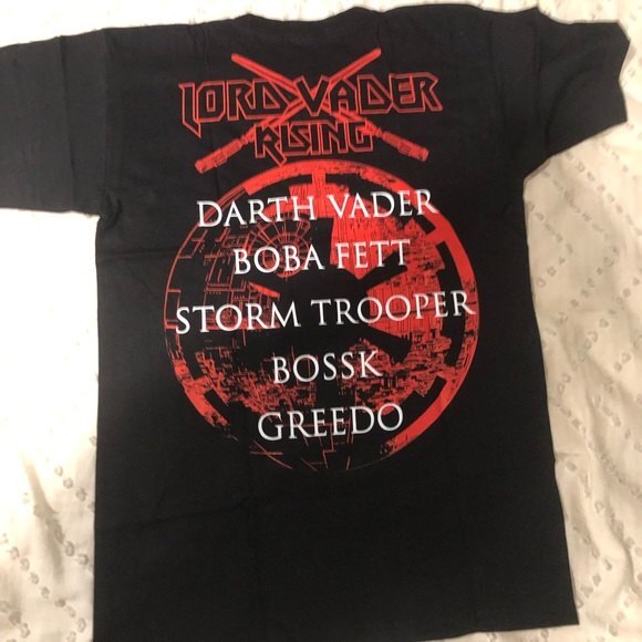 NEW Star Wars Lord Vader Galactic Tour Band Tee - Picture 5 of 5